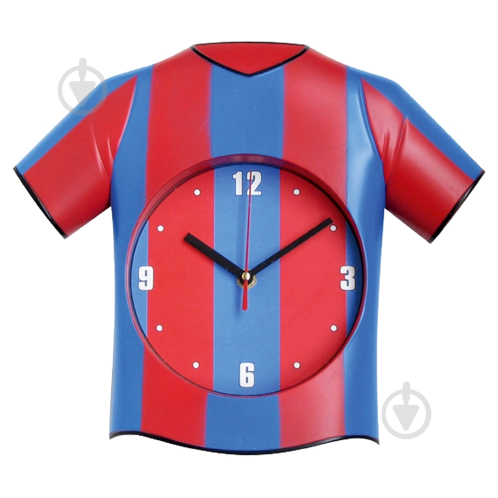 Годинник настінний Футбольна форма 05-015 - фото 1 Годинник настінний Футбольна форма 05-015 - фото 1