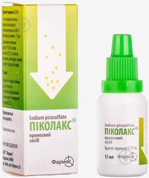 Пиколакс 0.75% в флак. 15 мл - фото 1 Пиколакс 0.75% в флак. 15 мл - фото 1