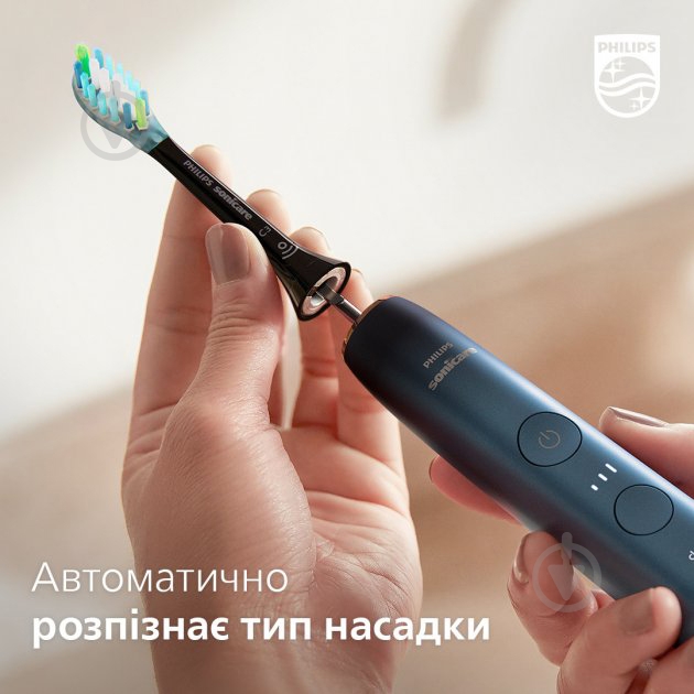 Набор Philips DiamondClean 9000 электрическая зубная щетка HX9911/88 + насадки HX9052/88 - фото 8
