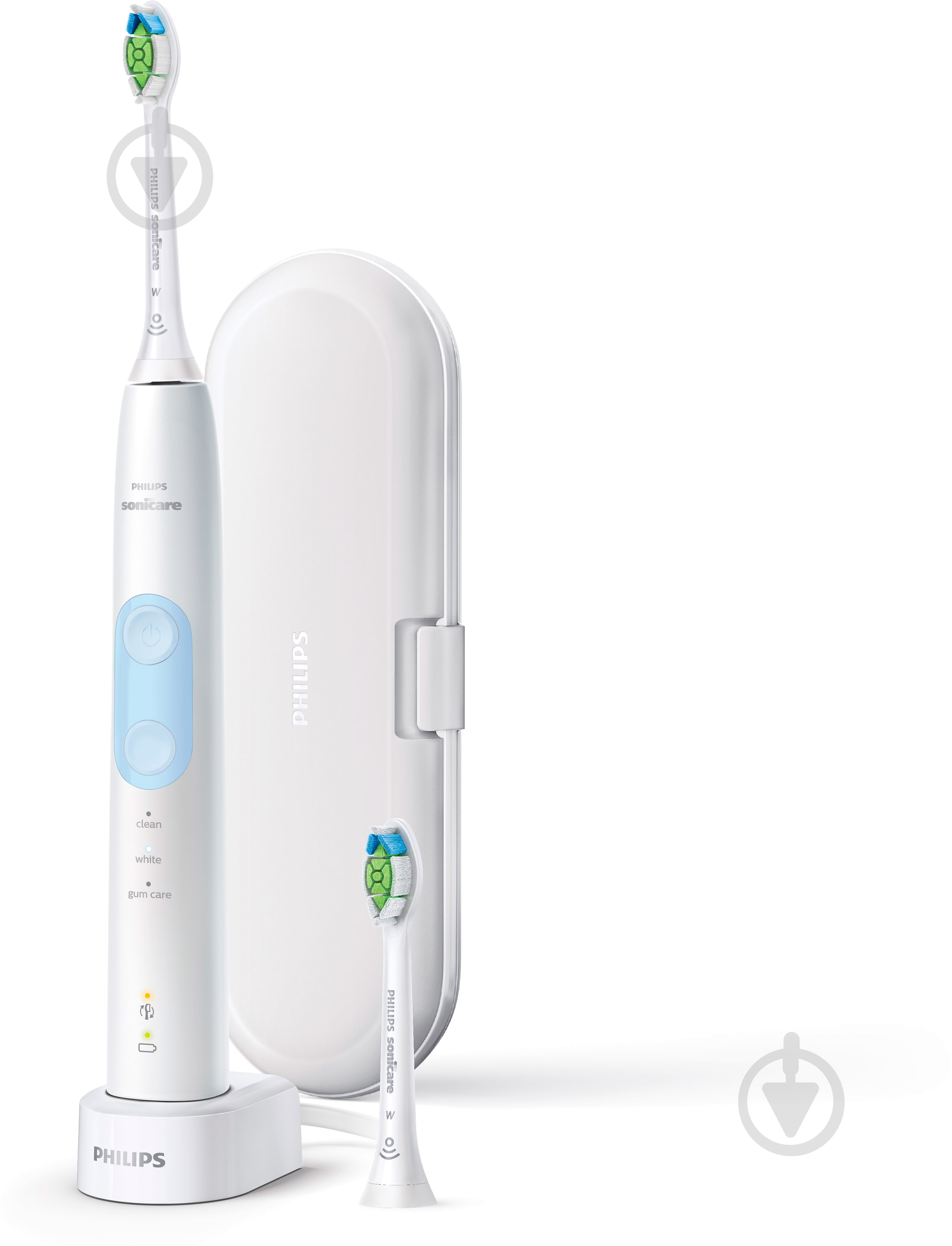 Електрична зубна щітка Philips HX6859/29 + насадки HX9054/87 - фото 2