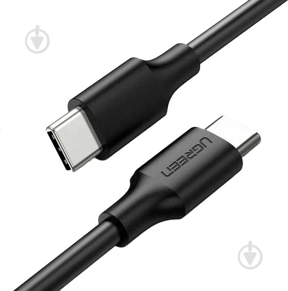 Дата-кабель UGREEN USB Type–C – Type–C 0,5 м black (50996) - фото 1