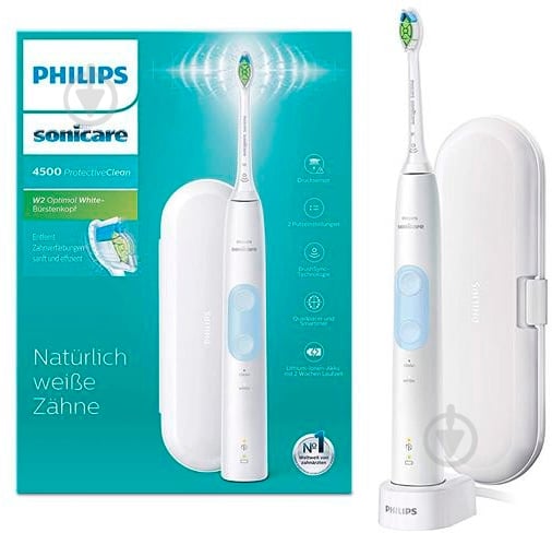 Електрична зубна щітка Philips ProtectiveClean HX6839/28 + насадки HX9054/87 - фото 19