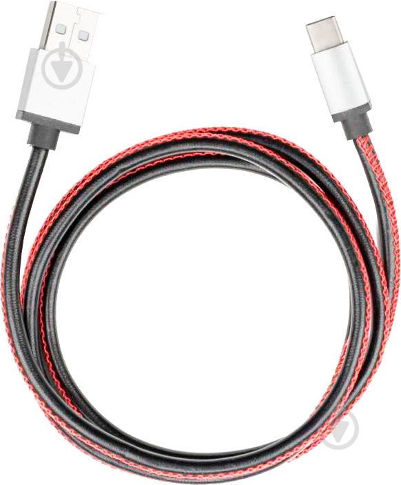 Дата-кабель Vinga USB 2.0 AM – Type–C 1 м black (VCPDCTCLS1BK) - фото 1 Дата-кабель Vinga USB 2.0 AM – Type–C 1 м black (VCPDCTCLS1BK) - фото 1