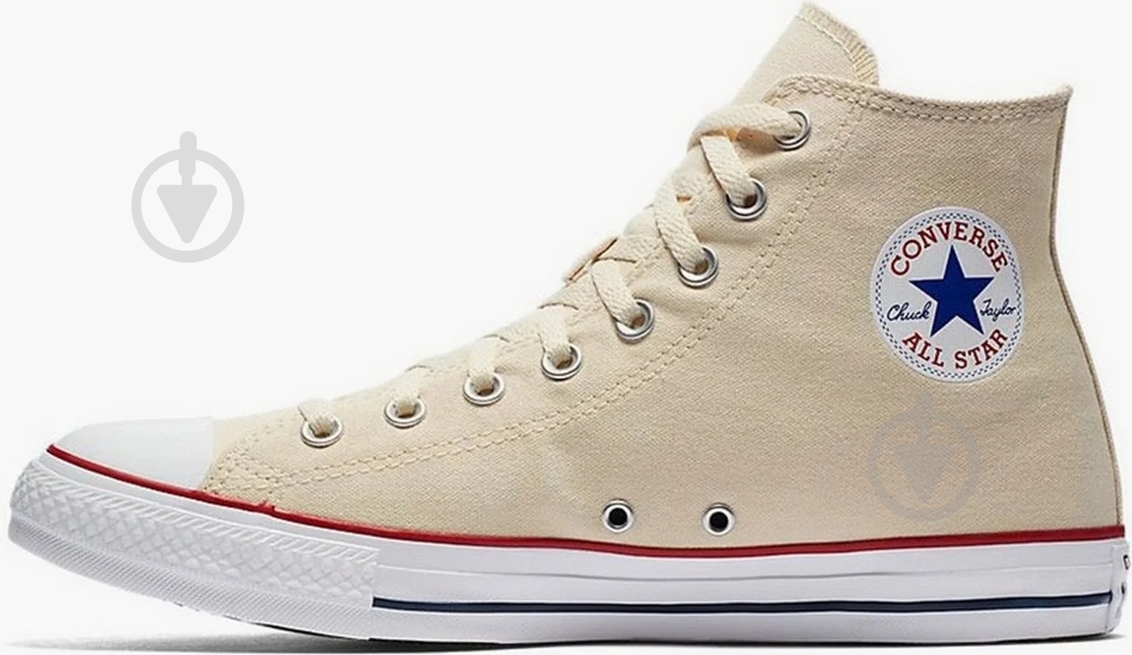 Кеди Converse CTAS HI BARELY GRAPE/TWILIGHT PULSE 159484C-101 р.37 білий - фото 1