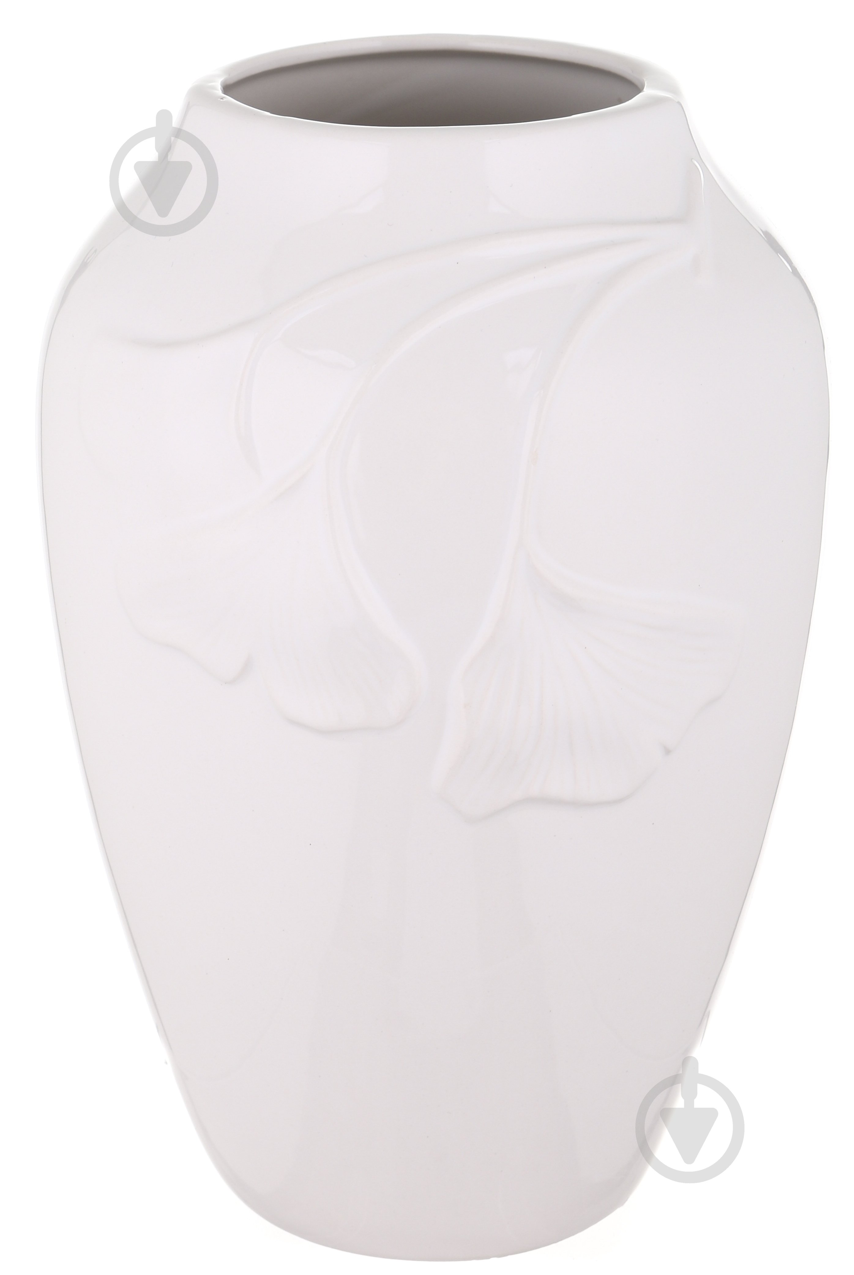 Ваза Нелли керамическая DLP20051A-2 20 см белая DLP20051A-2 - фото 1 Ваза Нелли керамическая DLP20051A-2 20 см белая DLP20051A-2 - фото 1