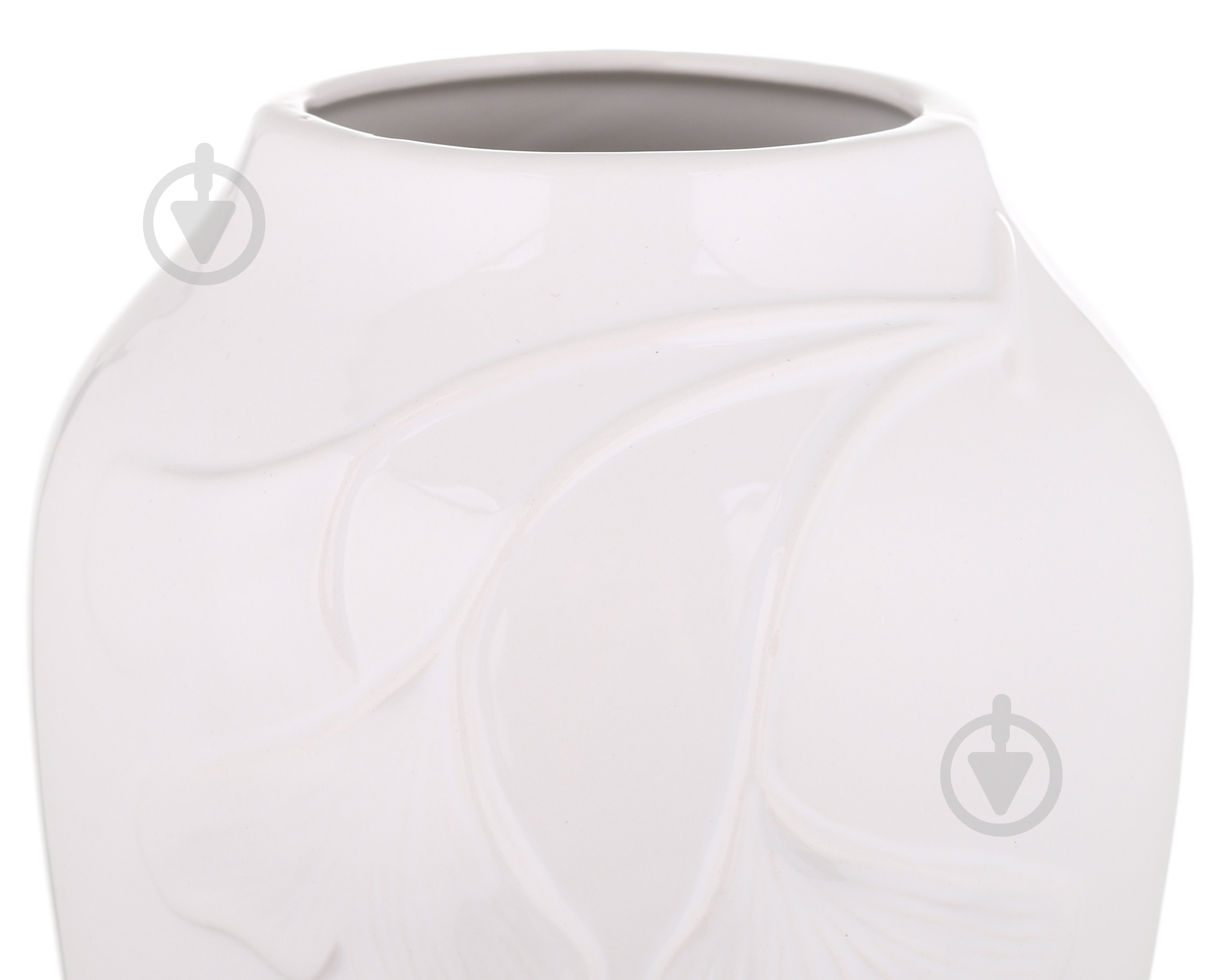 Ваза Нелли керамическая DLP20051A-2 20 см белая DLP20051A-2 - фото 2 Ваза Нелли керамическая DLP20051A-2 20 см белая DLP20051A-2 - фото 2