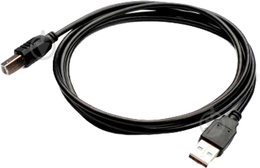 Кабель для принтера Vinga USB 2.0 AM/BM 1,8 м black (VCPDCAMBMS1.8BK) - фото 2