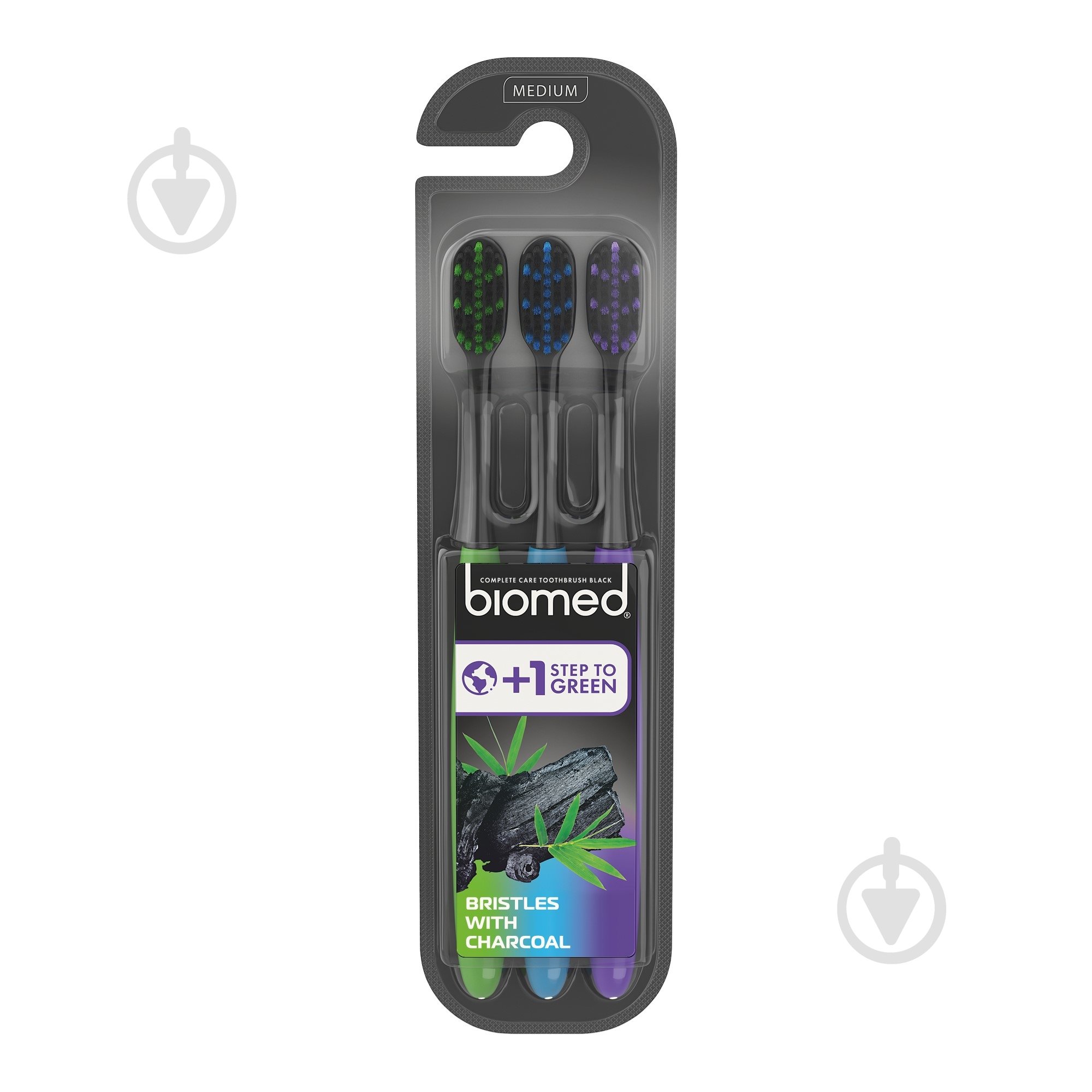 Набор BioMed BLACK средней жесткости 3 шт. - фото 1