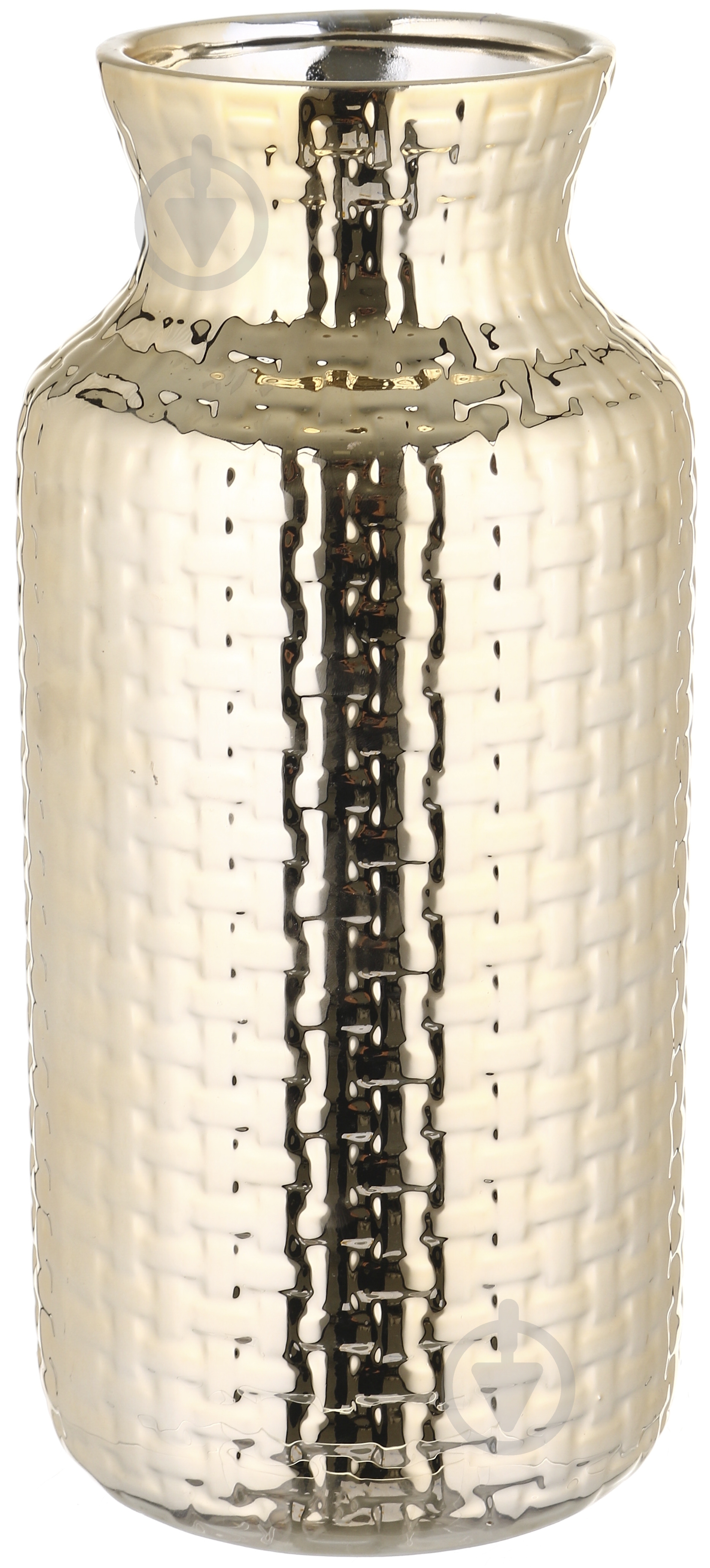 Ваза керамическая Минелли 28,5 см золотая DLP19273BA-1 GOLD COLOR - фото 1 Ваза керамическая Минелли 28,5 см золотая DLP19273BA-1 GOLD COLOR - фото 1