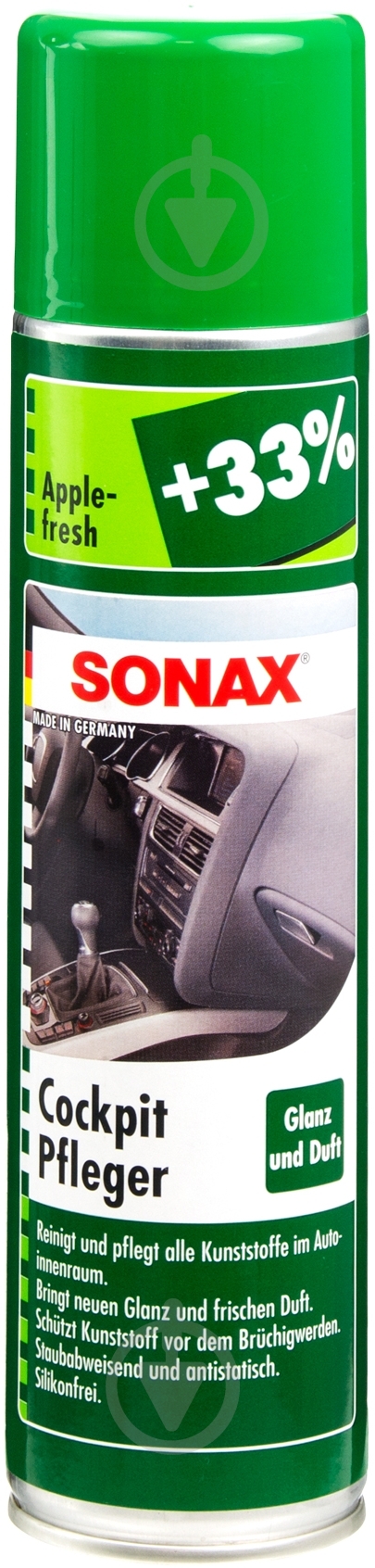 Очиститель для пластика SONAX яблоко 400 мл - фото 1