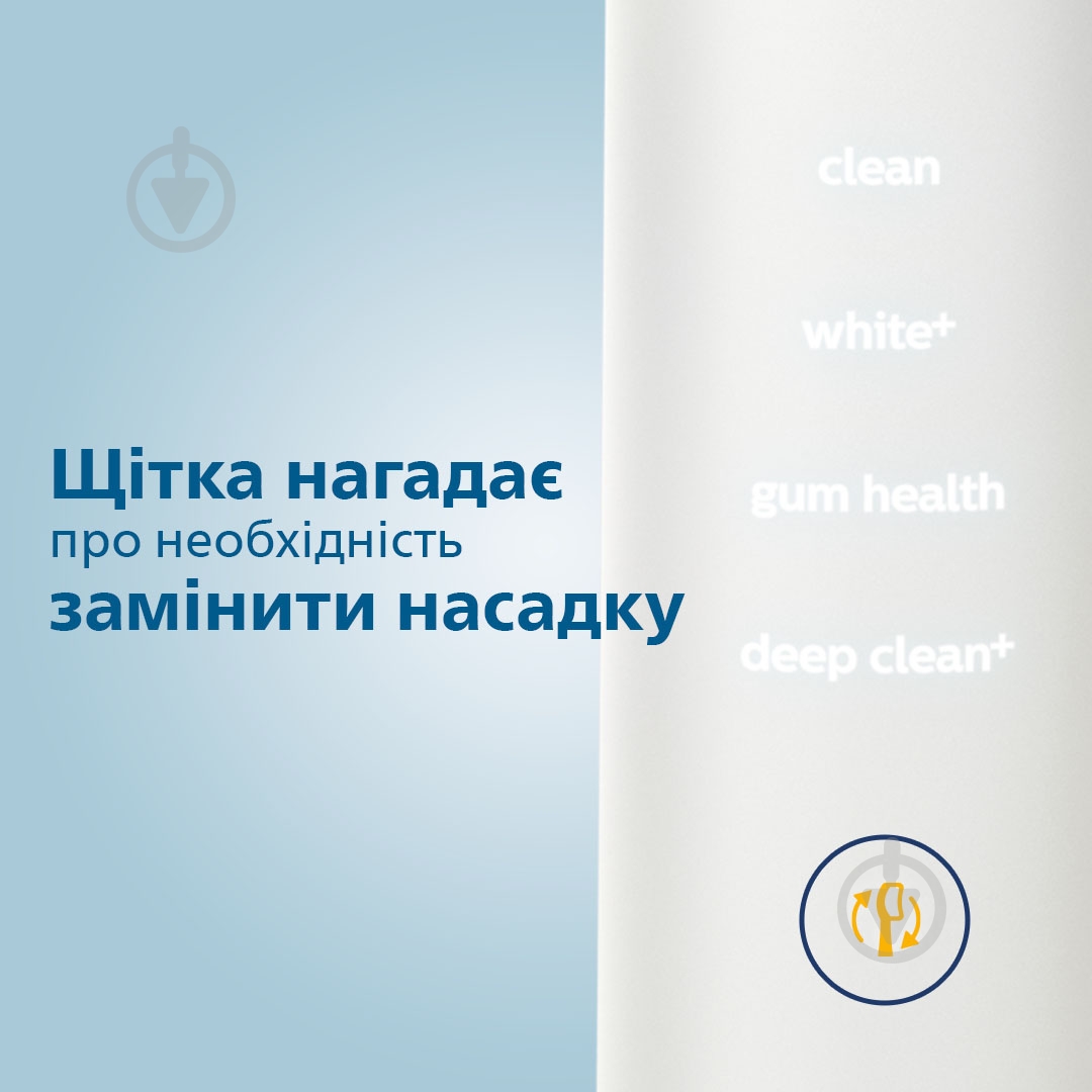 Набір Philips Sonicare Diamond Clean Smart 9400 Електрична зубна щітка HX9917/88 + насадки HX9092/87 - фото 11 Набір Philips Sonicare Diamond Clean Smart 9400 Електрична зубна щітка HX9917/88 + насадки HX9092/87 - фото 11