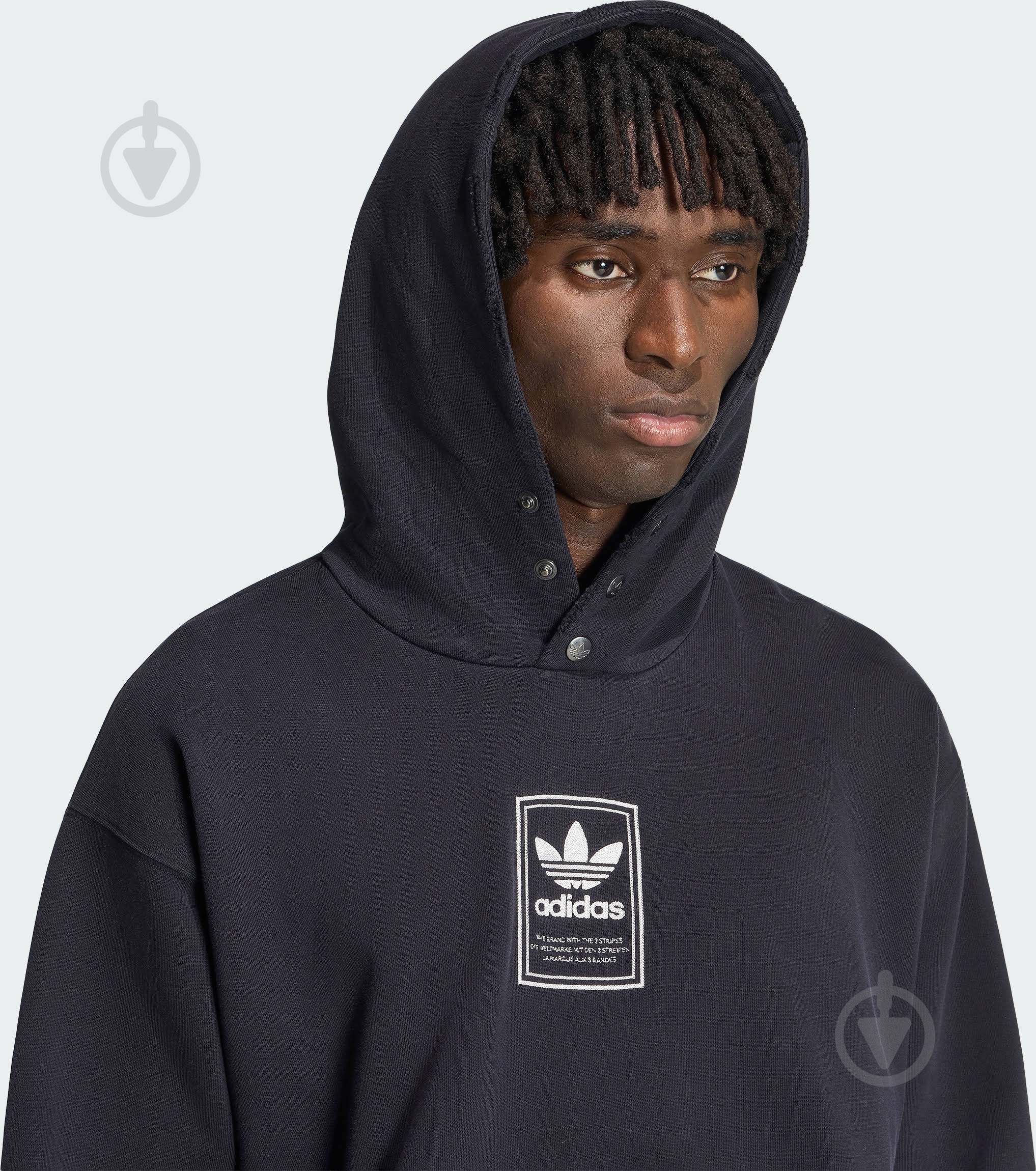 Джемпер Adidas ELEVATED GFX HD KW4402 р.M черный - фото 3