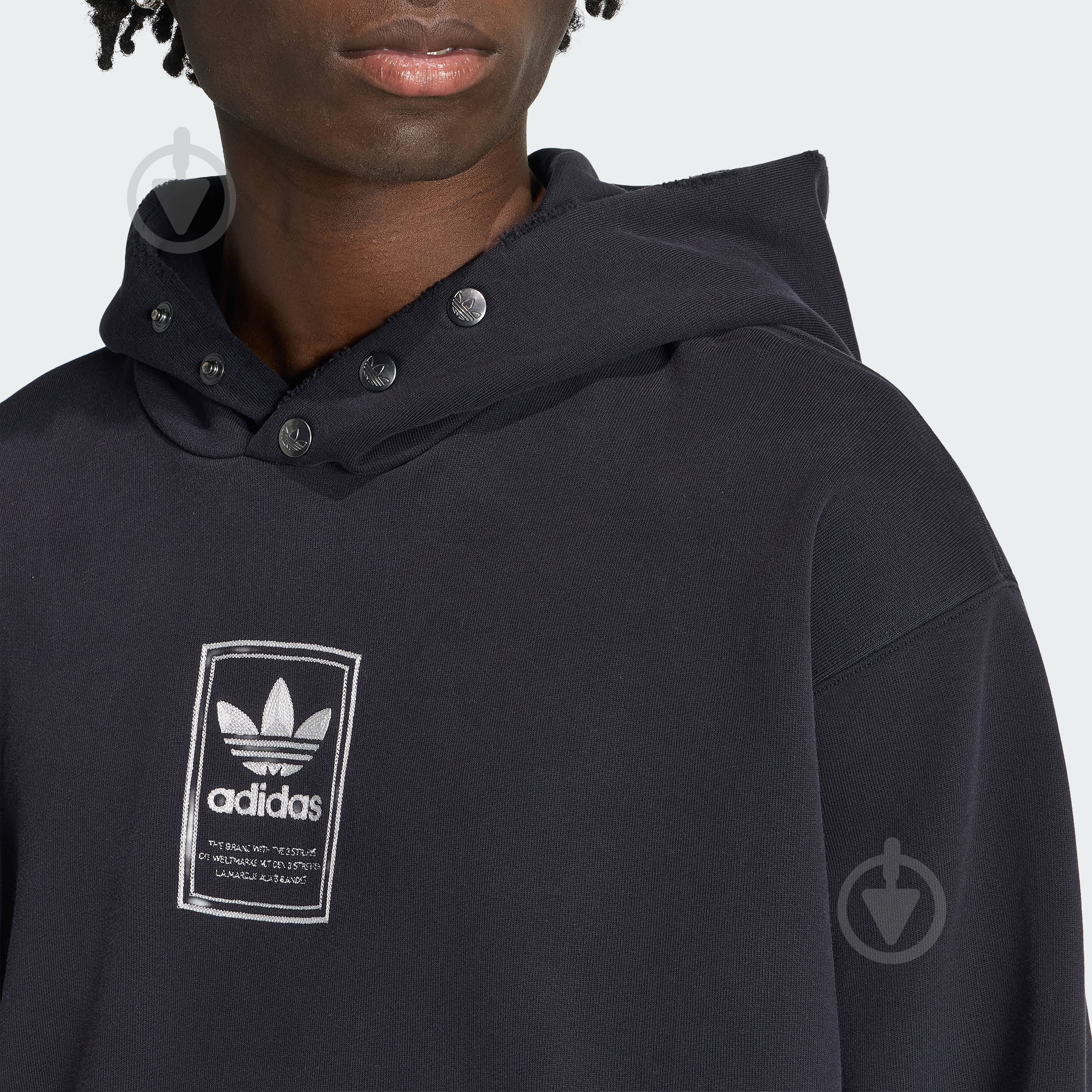 Джемпер Adidas ELEVATED GFX HD KW4402 р.M черный - фото 6