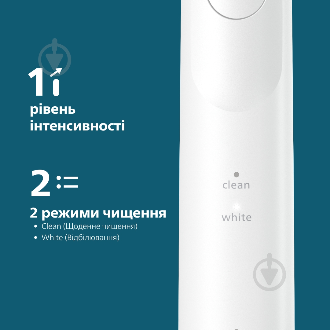 Набір Philips Series 5500 Електрична зубна щітка HX7110/01 + насадки HX9092/87 - фото 8 Набір Philips Series 5500 Електрична зубна щітка HX7110/01 + насадки HX9092/87 - фото 8