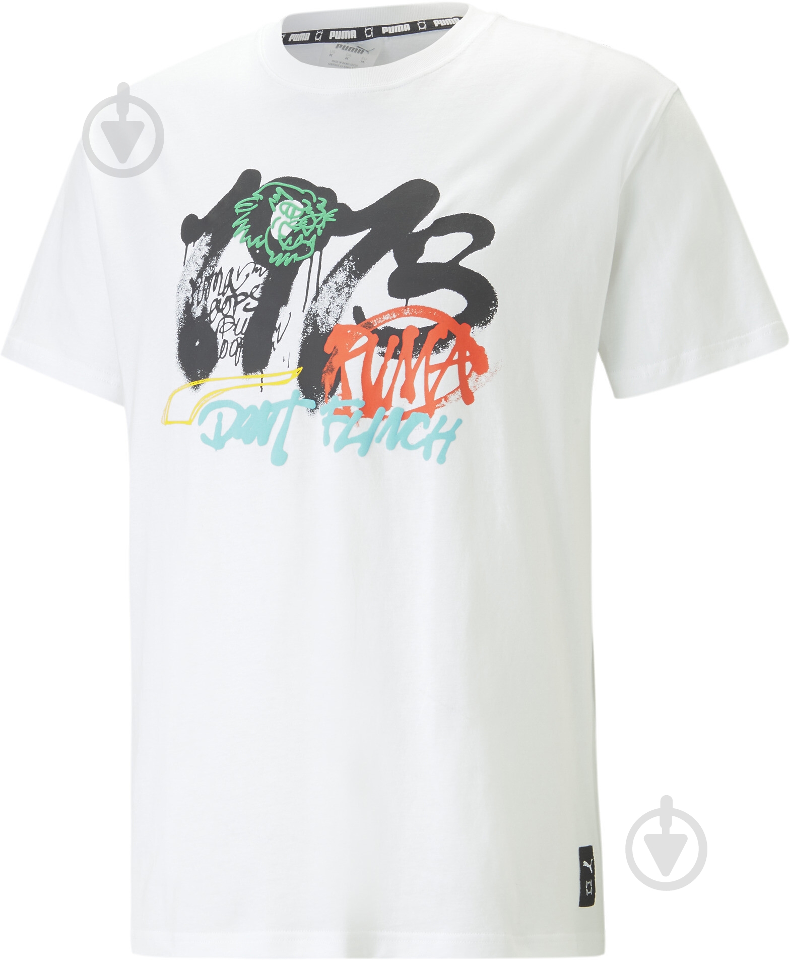 Футболка Puma SHOWCASE TEE 2 53923701 р.L белый - фото 1