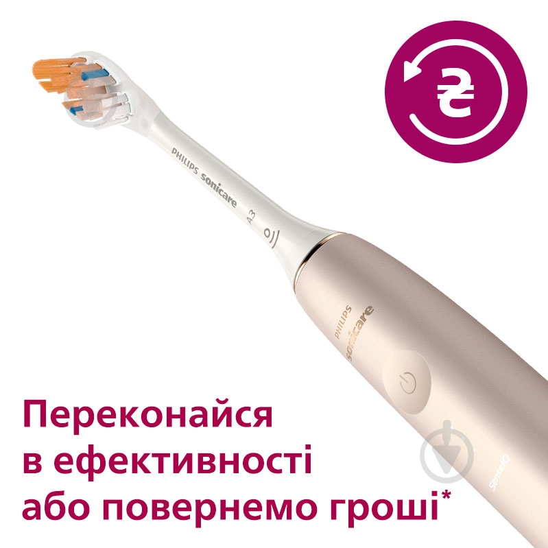 Набір Philips Sonicare Diamond Clean Prestige 9900 Електрична зубна щітка HX9992/12 + насадки HX9092/88 - фото 18 Набір Philips Sonicare Diamond Clean Prestige 9900 Електрична зубна щітка HX9992/12 + насадки HX9092/88 - фото 18