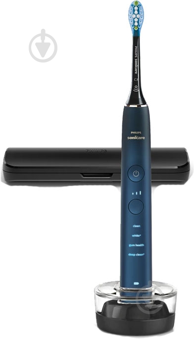 Набор Philips DiamondClean 9000 электрическая зубная щетка HX9911/88 + насадки HX9092/88 - фото 2