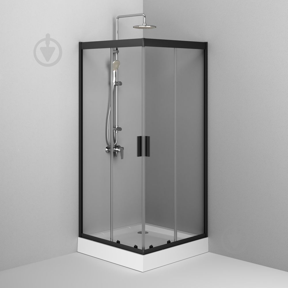 Душевое ограждение AM.PM Gem Square Slide 90x90см W90UG-403-090BT - фото 3 Душевое ограждение AM.PM Gem Square Slide 90x90см W90UG-403-090BT - фото 3