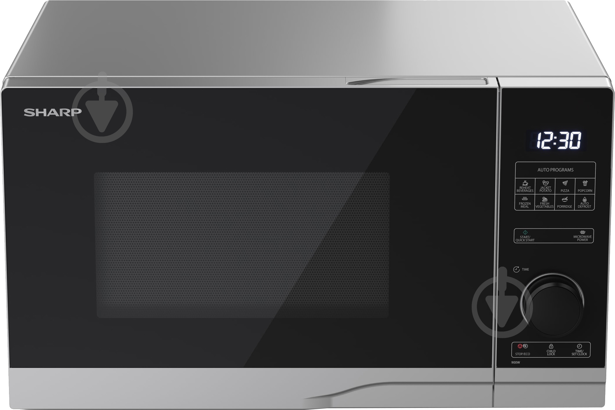 Микроволновая печь Sharp YC-PS254AE-S - фото 1