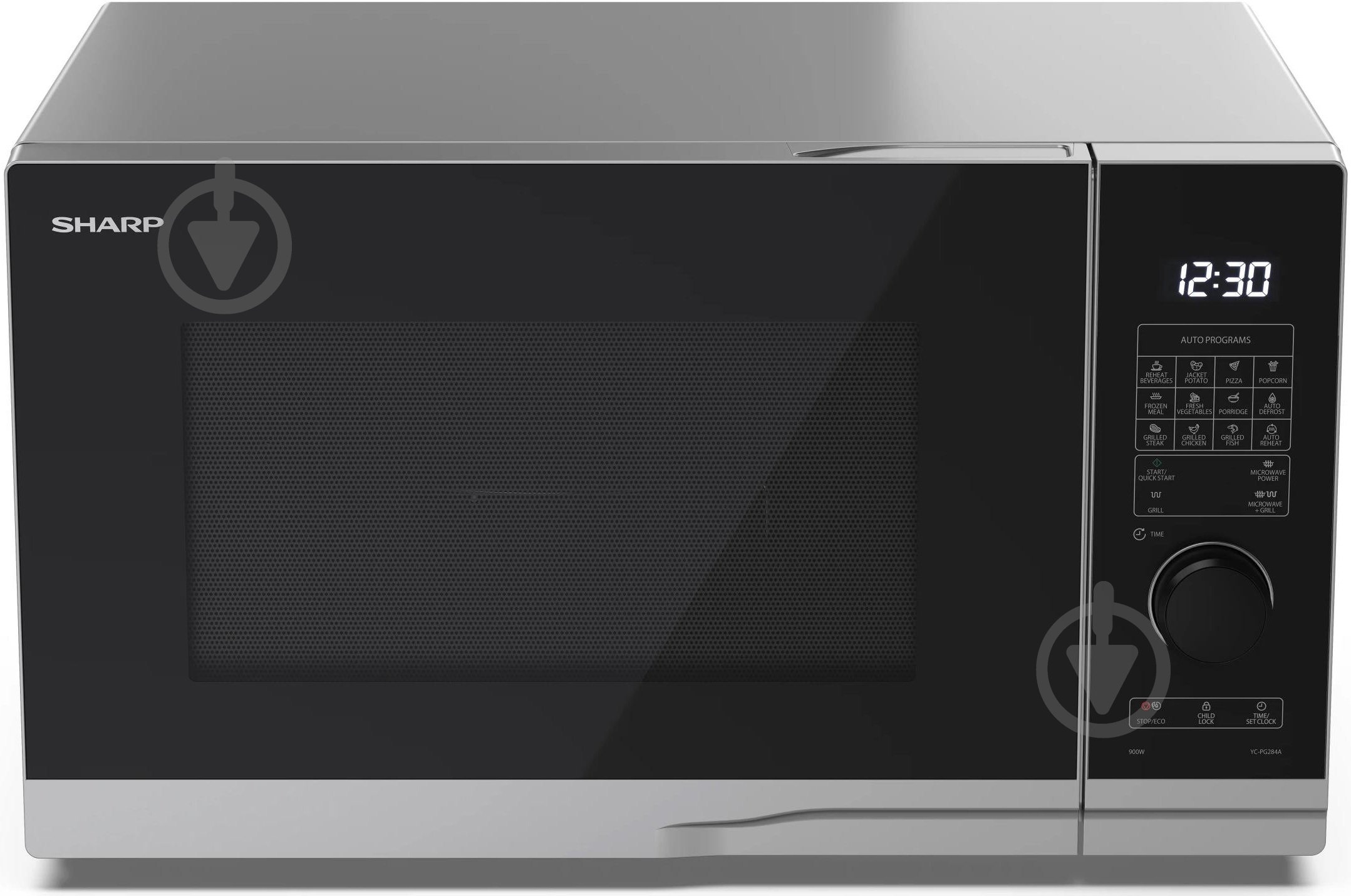 Микроволновая печь Sharp YC-PG254AE-S - фото 2