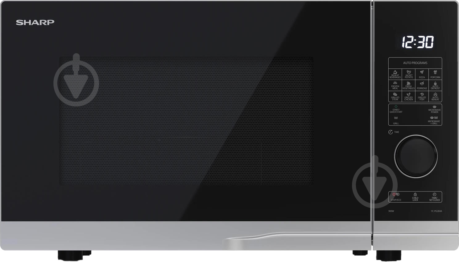 Микроволновая печь Sharp YC-PG254AE-S - фото 1