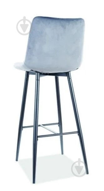 Стул барный Signal Meble CHIC H-1 серый - фото 2