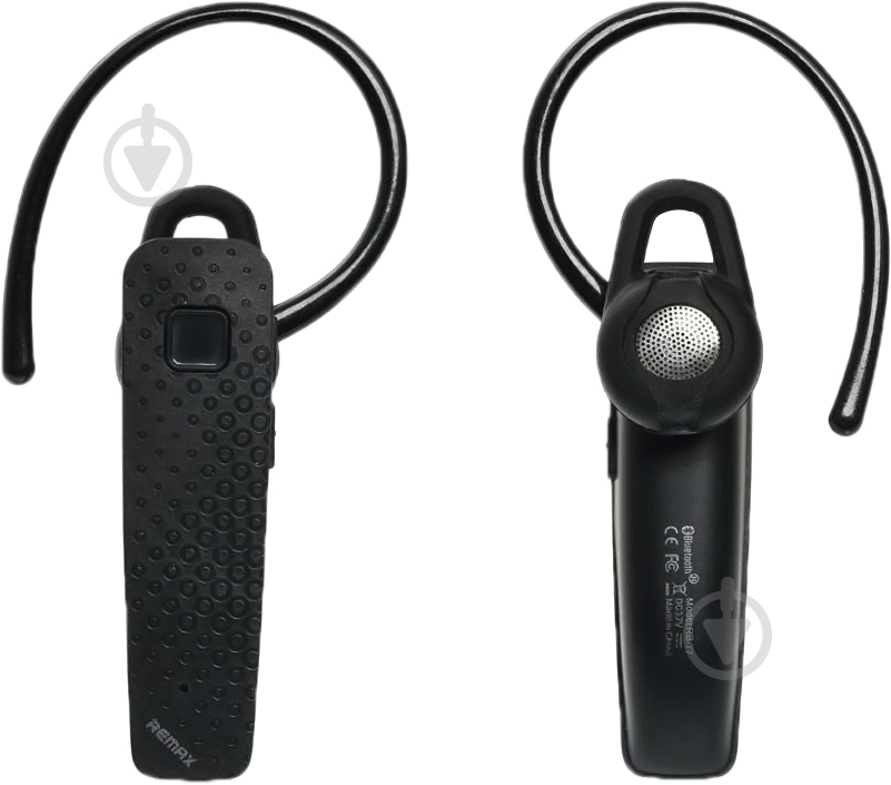 Bluetooth-гарнитура Remax RB-T7 Wireless Black (RB-T7BK) - фото 1