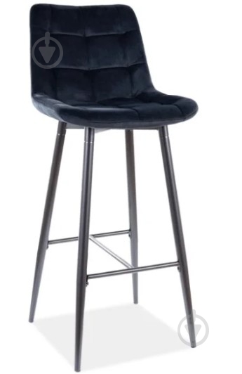 Стул барный Signal Meble CHIC H-1 черный - фото 1