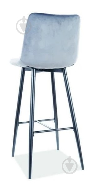 Стул барный Signal Meble CHIC H-1 черный - фото 3