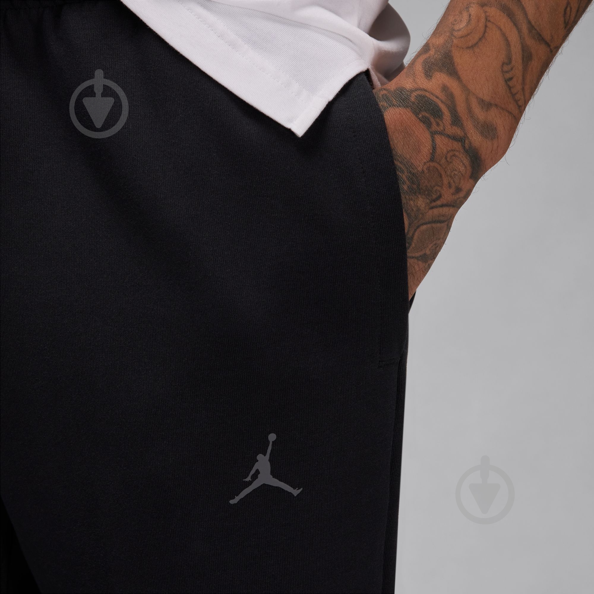 Брюки Jordan M J DF SPRT HOOP FLC PANT FV8604-010 р. S черный - фото 3