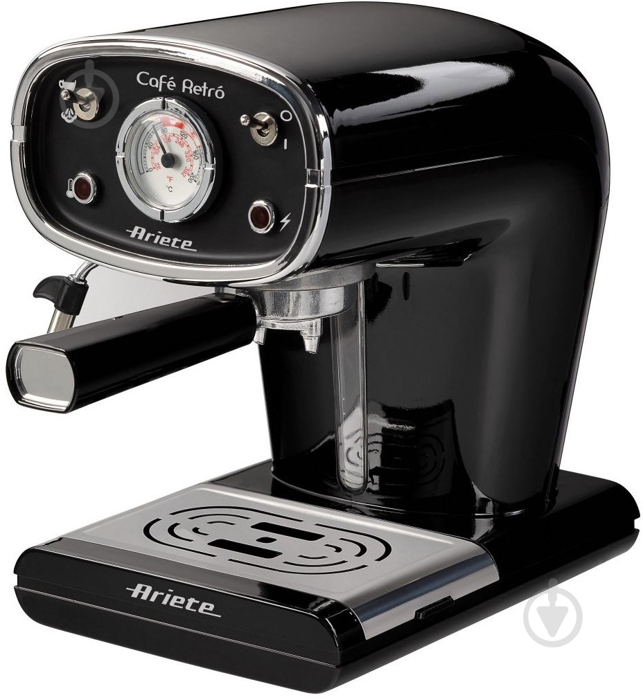 Кавоварка ріжкова Ariete Retro 1388 BK - фото 1 Кавоварка ріжкова Ariete Retro 1388 BK - фото 1