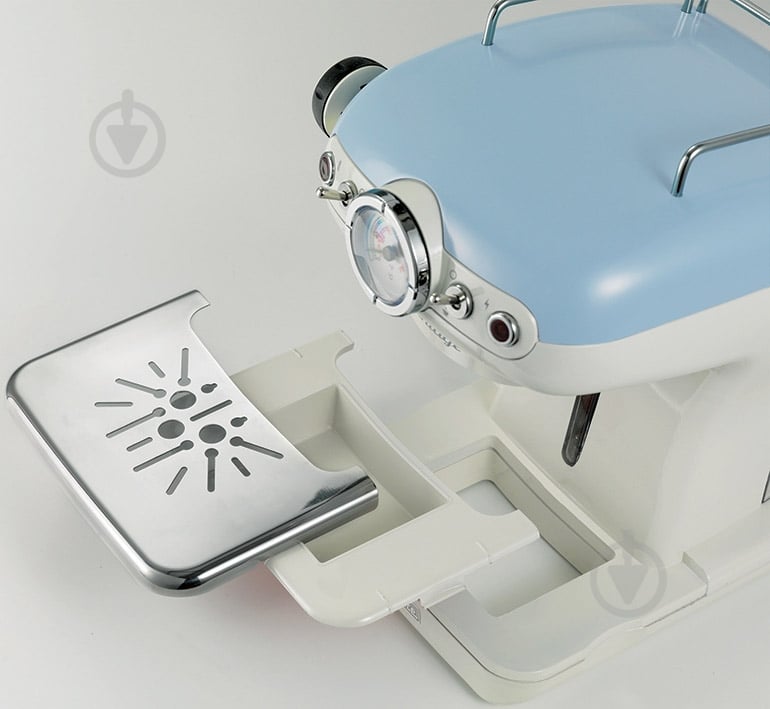 Кофеварка рожковая Ariete Vintage 1389 BL - фото 3 Кофеварка рожковая Ariete Vintage 1389 BL - фото 3