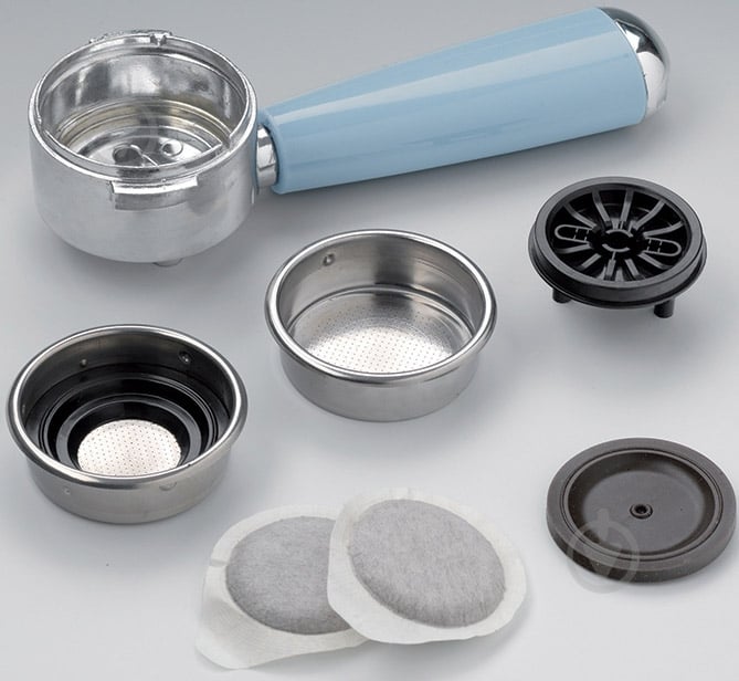 Кофеварка рожковая Ariete Vintage 1389 BL - фото 4 Кофеварка рожковая Ariete Vintage 1389 BL - фото 4