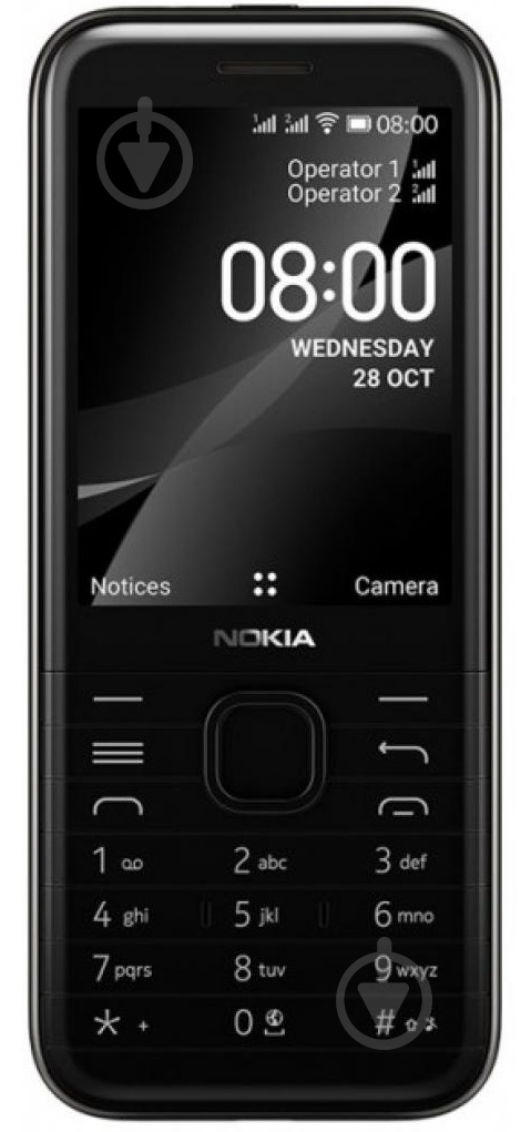 Мобільний телефон Nokia 8000 DS 4G black - фото 2 Мобільний телефон Nokia 8000 DS 4G black - фото 2