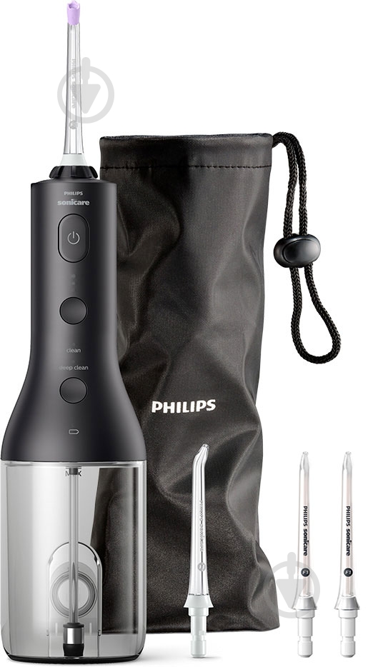 Набір Philips Іригатор HX3826/33 + насадки HX3042/00 - фото 1