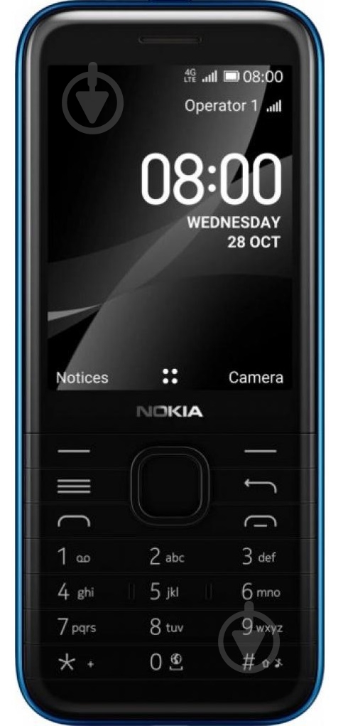 Мобильный телефон Nokia 8000 DS 4G blue - фото 2