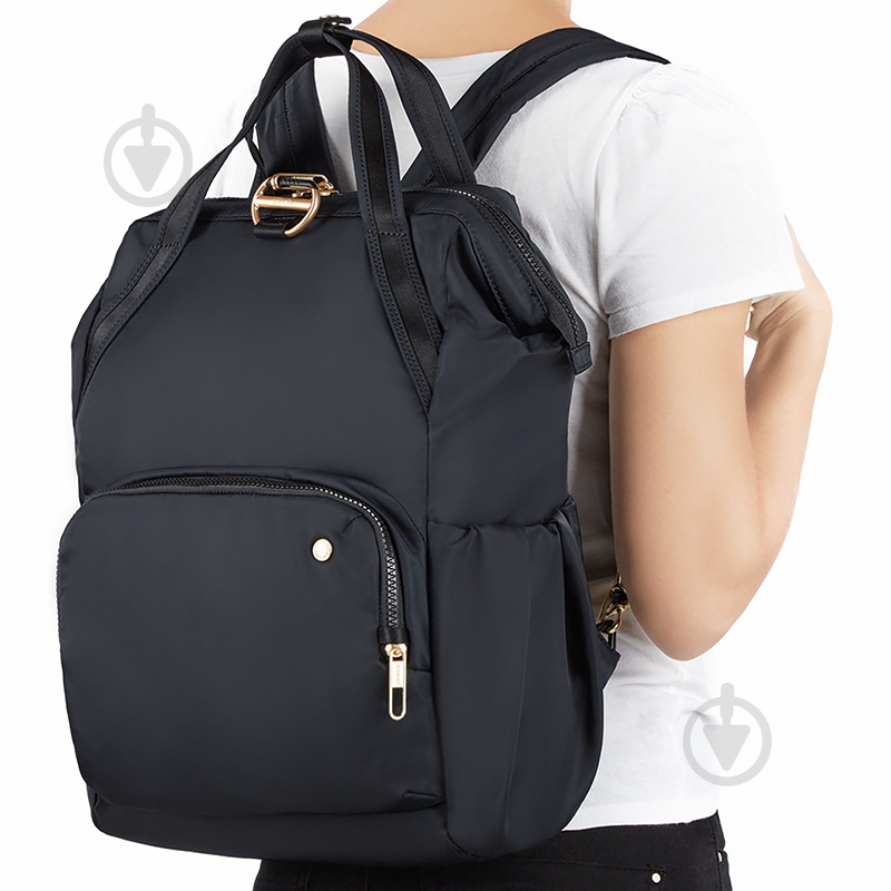 Рюкзак Pacsafe Citysafe CX Backpack 13.3" black (20420100) - фото 3 Рюкзак Pacsafe Citysafe CX Backpack 13.3" black (20420100) - фото 3