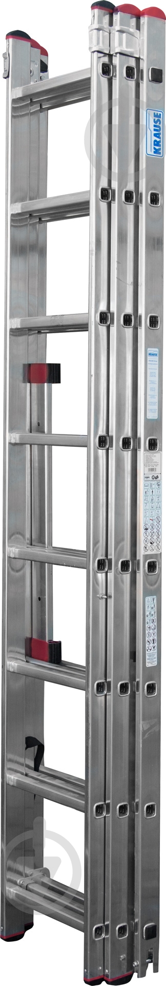Лестница 3-секционная универсальная Krause Corda 3x8 (030382) - фото 5