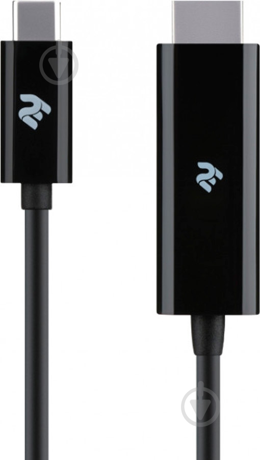 Кабель 2E USB Type-C – HDMI 1,8 м чорний (2E-W1706) - фото 1