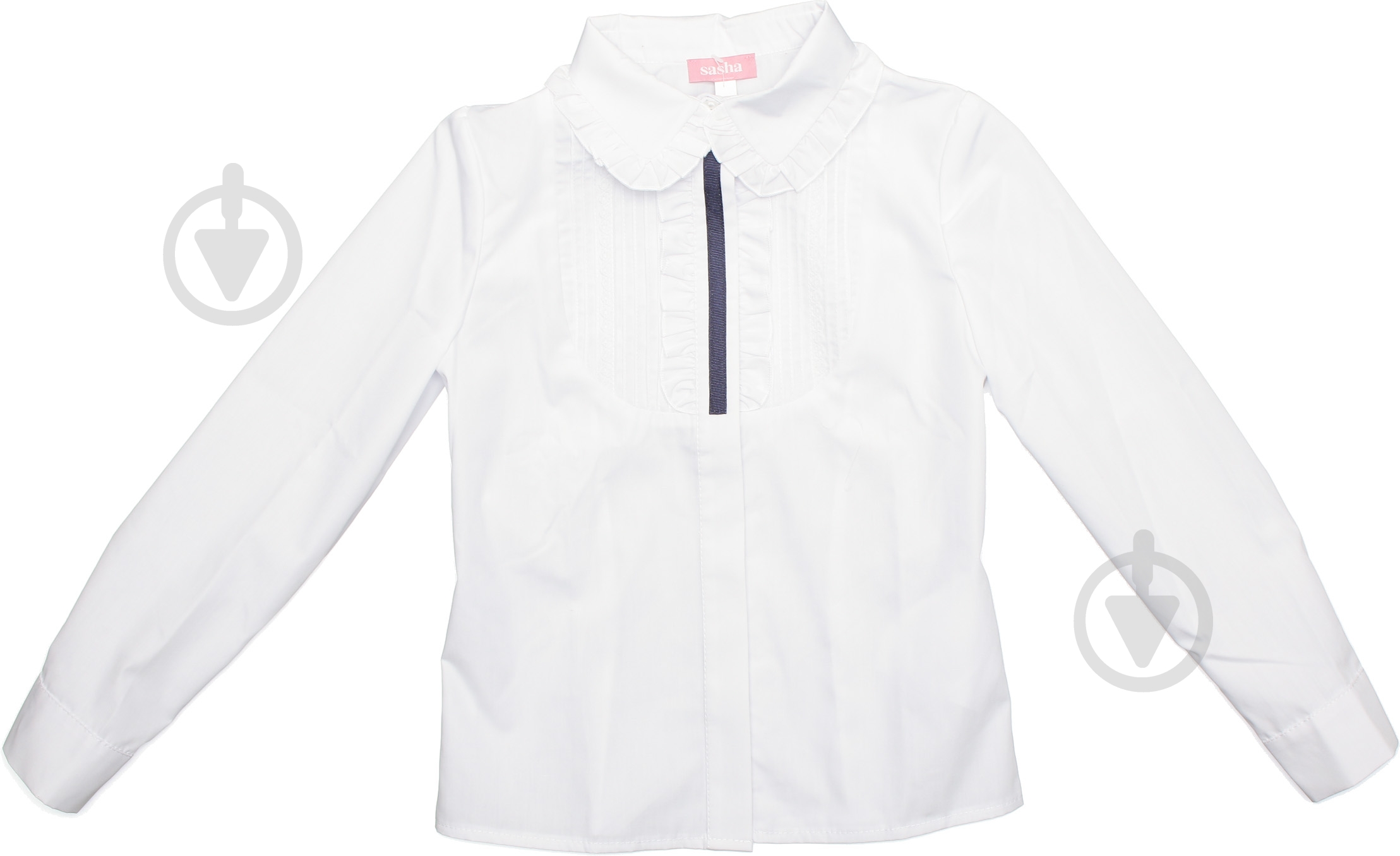 Блуза Sasha 3926/10 р.128 белый - фото 2