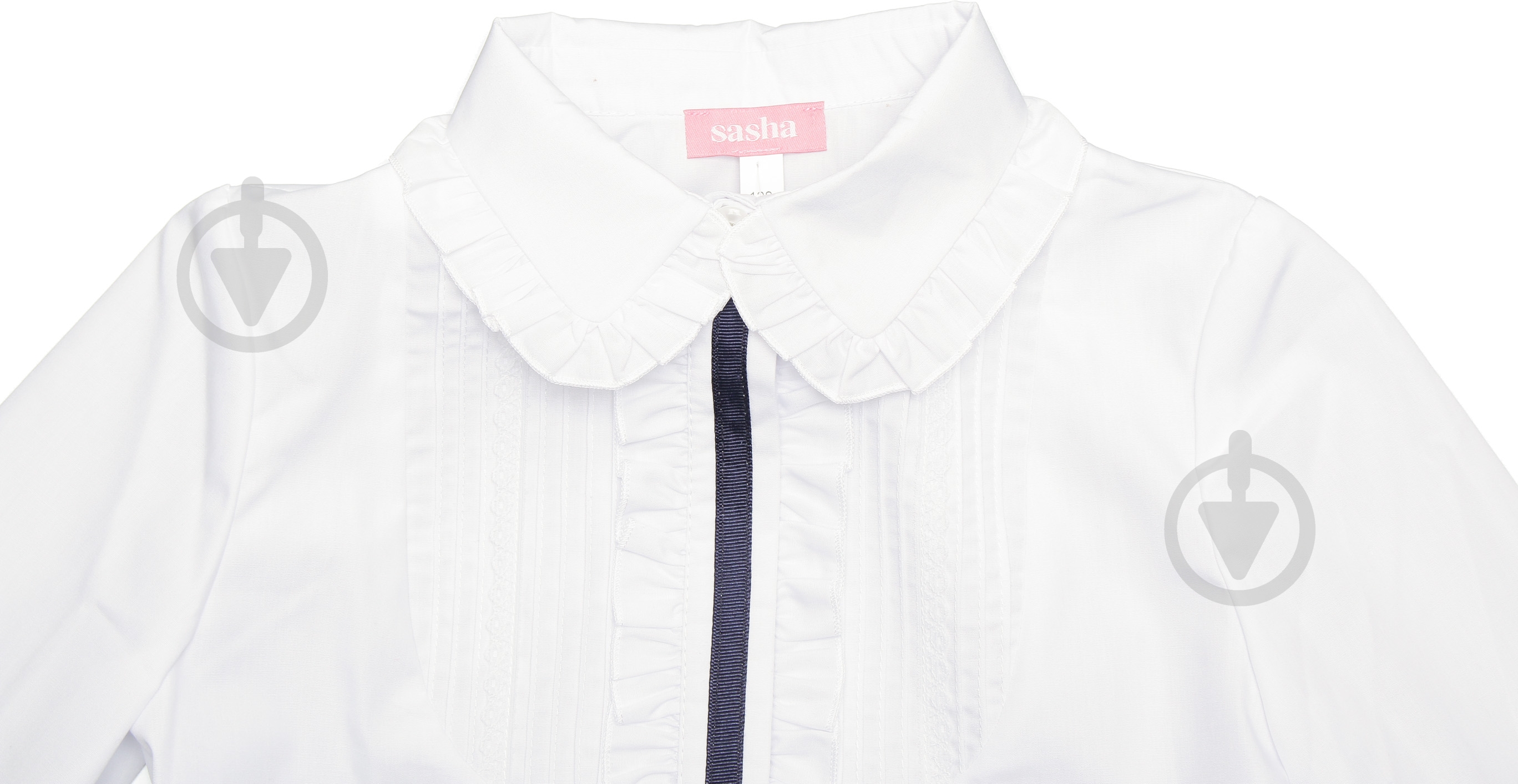 Блуза Sasha 3926/10 р.128 белый - фото 5