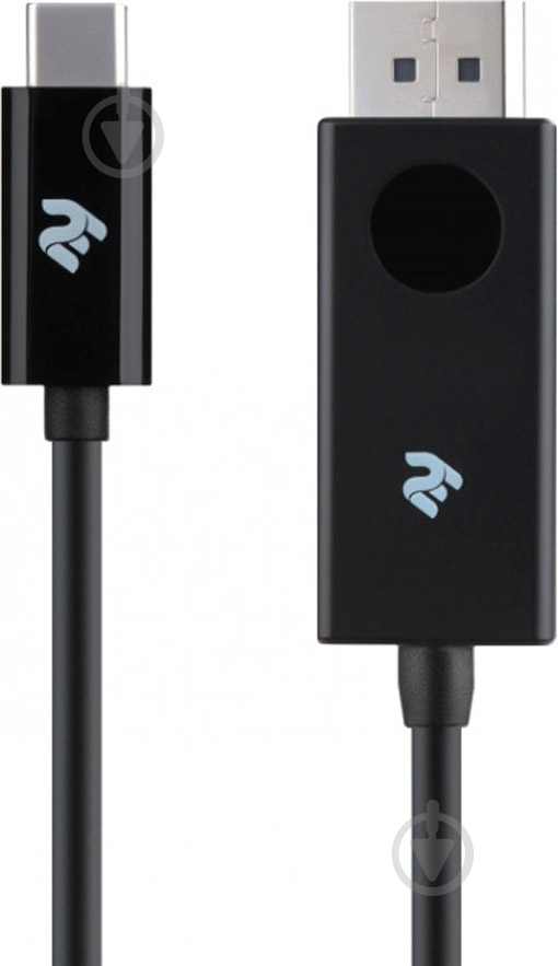 Кабель 2E USB Type-C – DisplayPort 1 м черный (2E-W1402) - фото 1 Кабель 2E USB Type-C – DisplayPort 1 м черный (2E-W1402) - фото 1