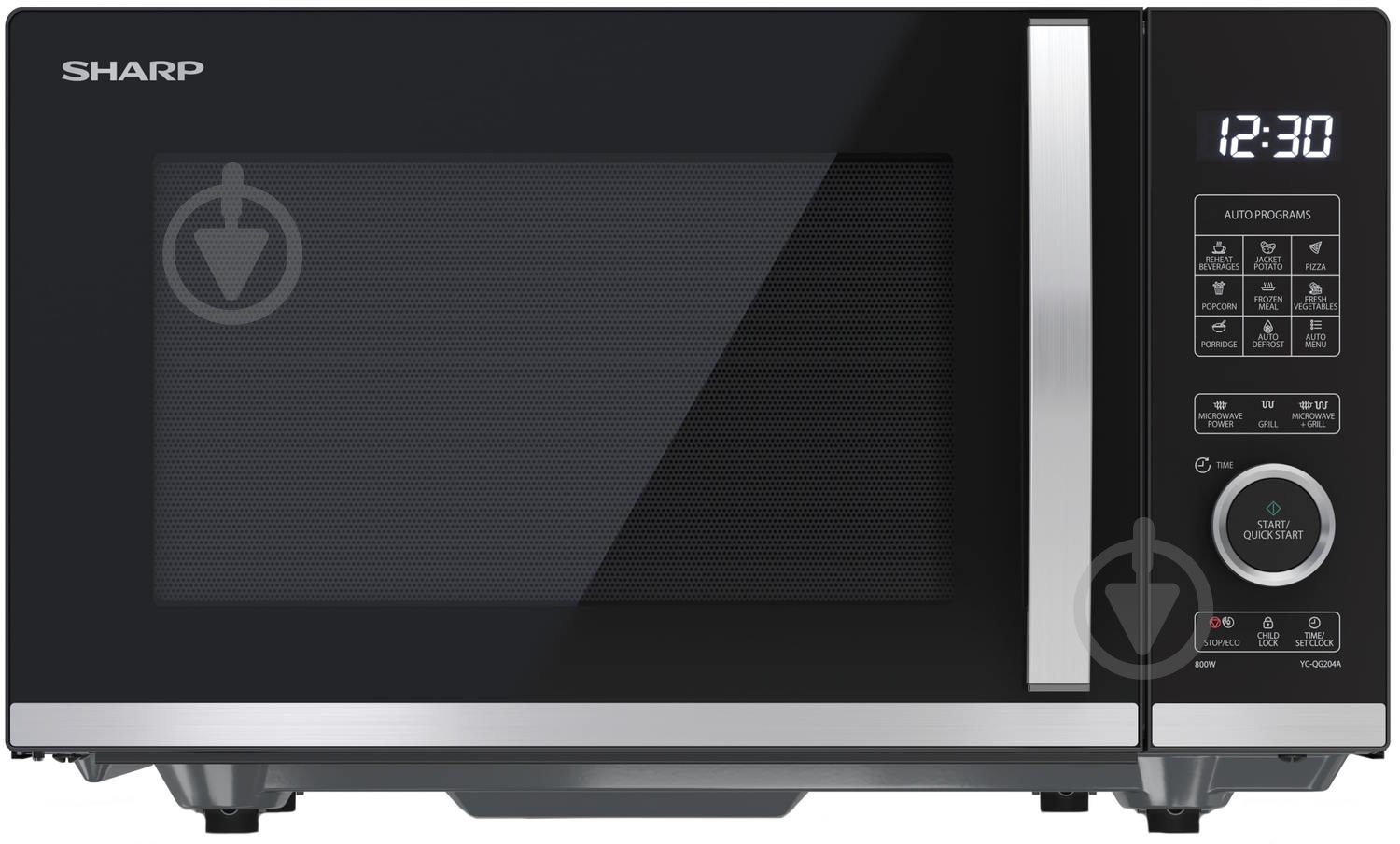 Микроволновая печь Sharp YC-QG234AE-B - фото 1 Микроволновая печь Sharp YC-QG234AE-B - фото 1