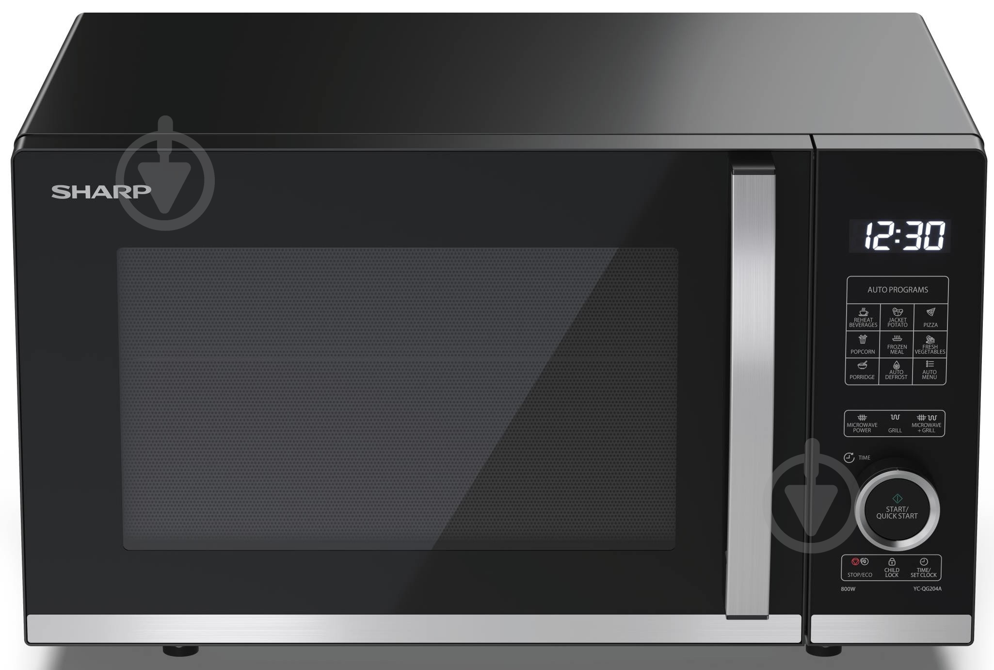 Микроволновая печь Sharp YC-QG234AE-B - фото 3 Микроволновая печь Sharp YC-QG234AE-B - фото 3