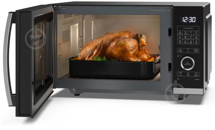 Микроволновая печь Sharp YC-QG234AE-B - фото 6 Микроволновая печь Sharp YC-QG234AE-B - фото 6