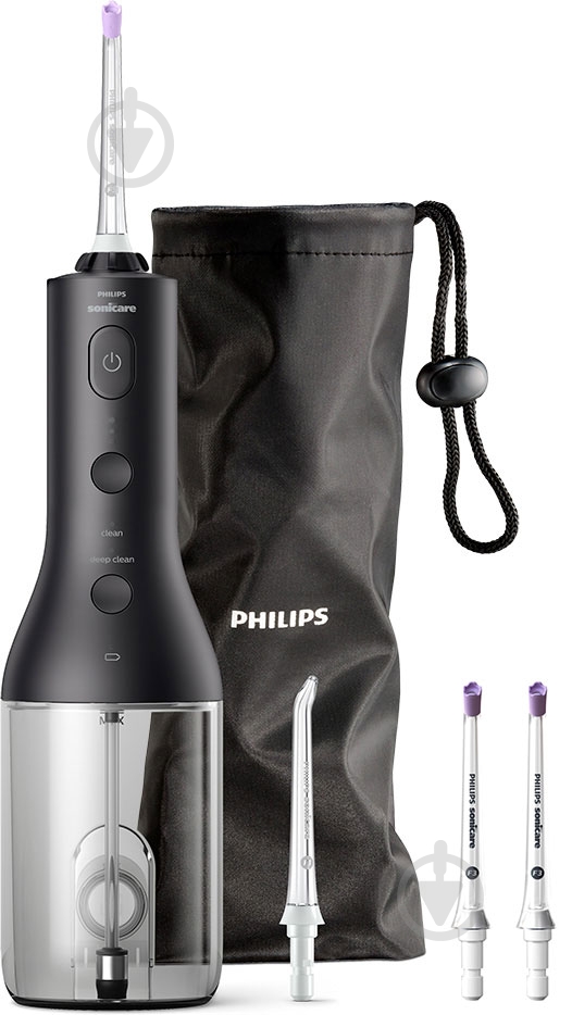 Набор Philips Ирригатор HX3826/33 + насадки HX3062/00 - фото 1