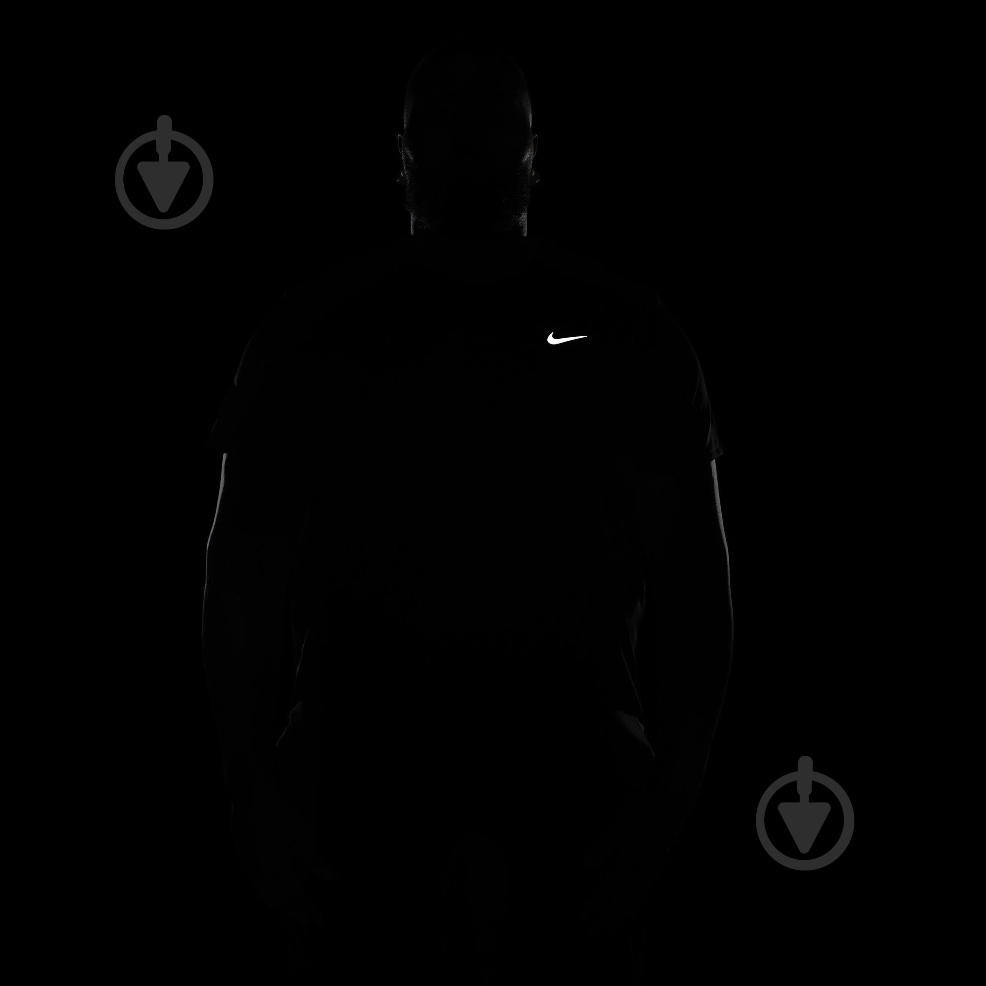 Футболка Nike M NK DF UV MILER SS DV9315-010 р.4XL чорний - фото 12