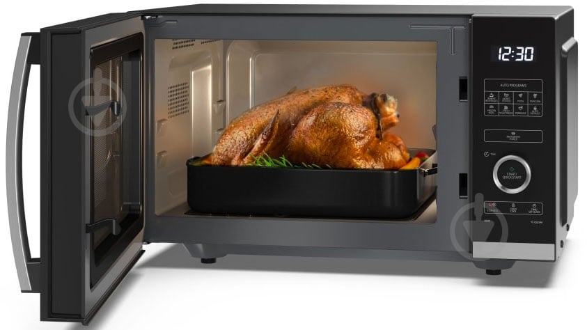 Микроволновая печь Sharp YC-QS254AE-B - фото 5