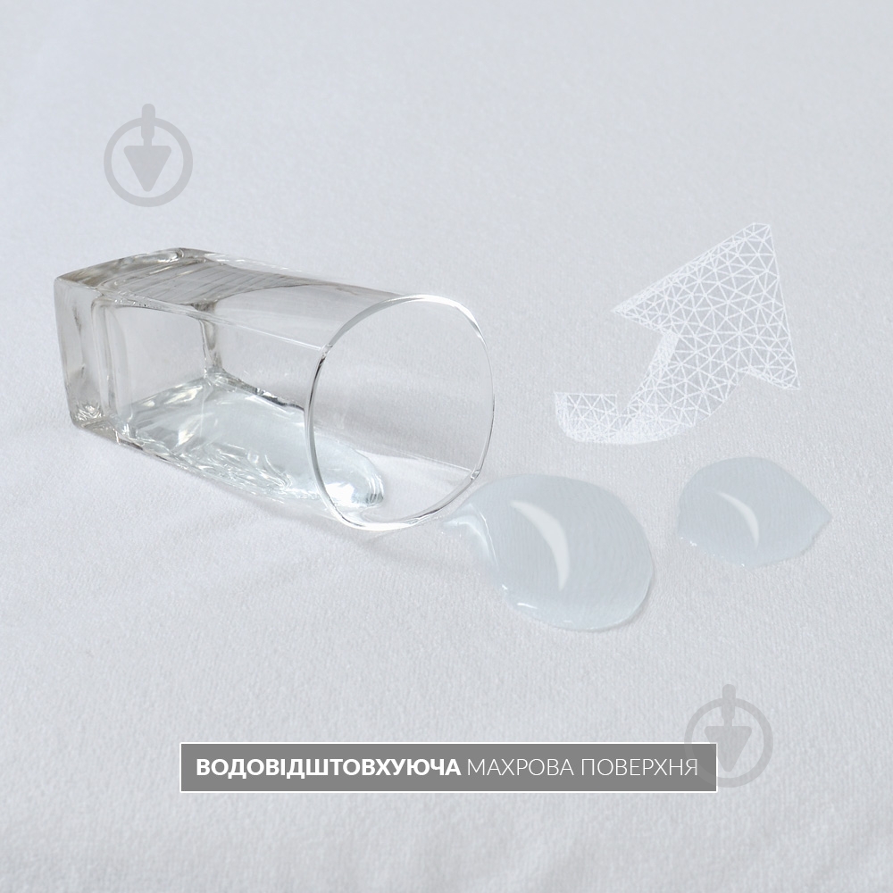 Наматрацник IDEIA Aqua Stop з бортом 80x190 см - фото 3