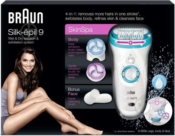 Эпилятор Braun Slk_ep9 9969e - фото 4